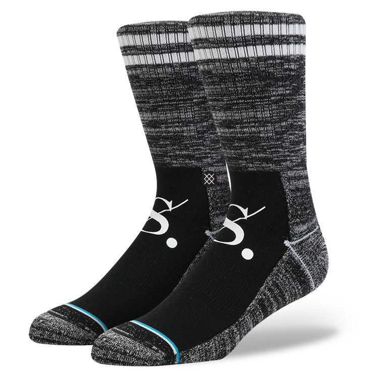 Stance Minx (Black) topstitch Socks