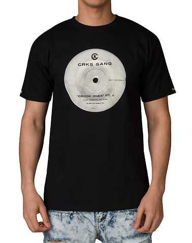 CROOKS AND CASTLESENS Black Clothing / Tops