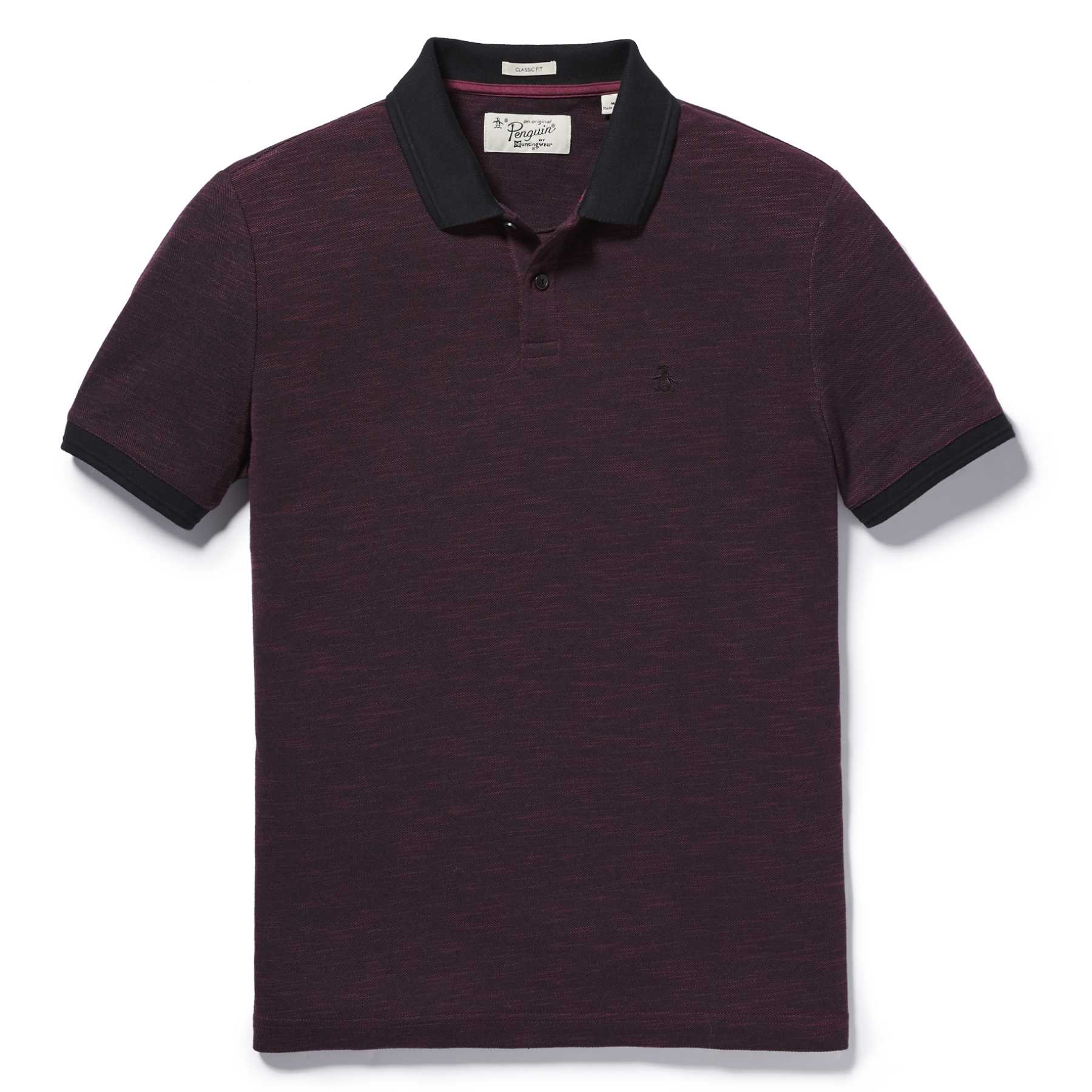 Original Penguin CLASSIC FIT SPACE DYE PIQUE WINSTON POLO