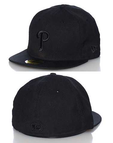 NEW ERA MENS Black Accessories / Caps Fitted