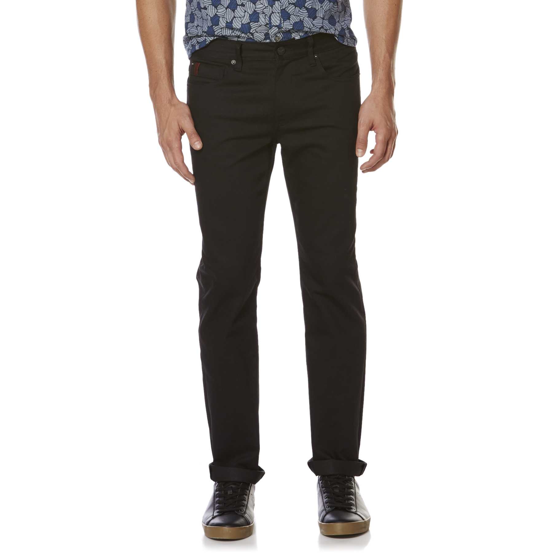Original Penguin P55 BLACK OVERDYED STRAIGHT DENIM