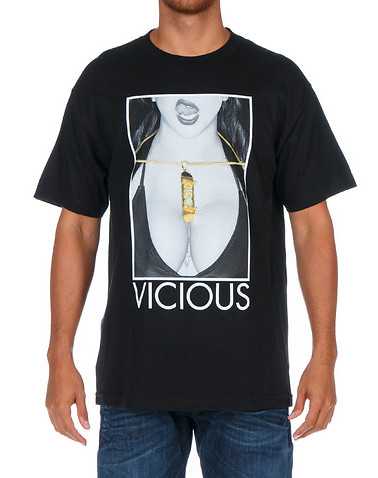 DGK MENS Black Clothing / Tops S
