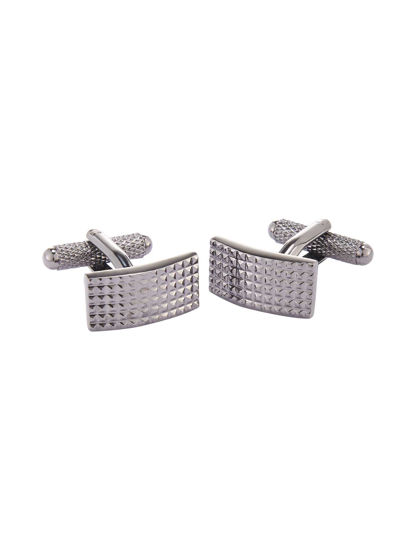 Perry Ellis Mosaic Gunmetal Cufflink