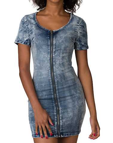 ESSENTIALS WOMENS Blue Clothing / Dresses