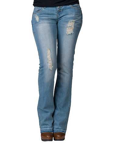 VANILLA STAR WOMENS Blue Clothing / Jeans