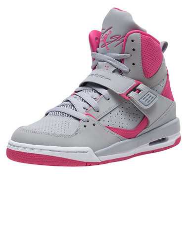 JORDAN GIRLS Grey Footwear / Sneakers