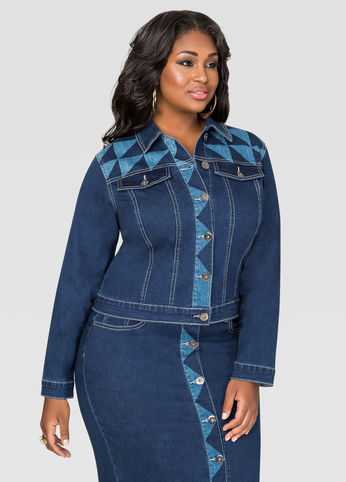 Geo Jean Jacket