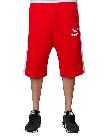 PUMA MENS Red Clothing / Athletic Shorts XXL