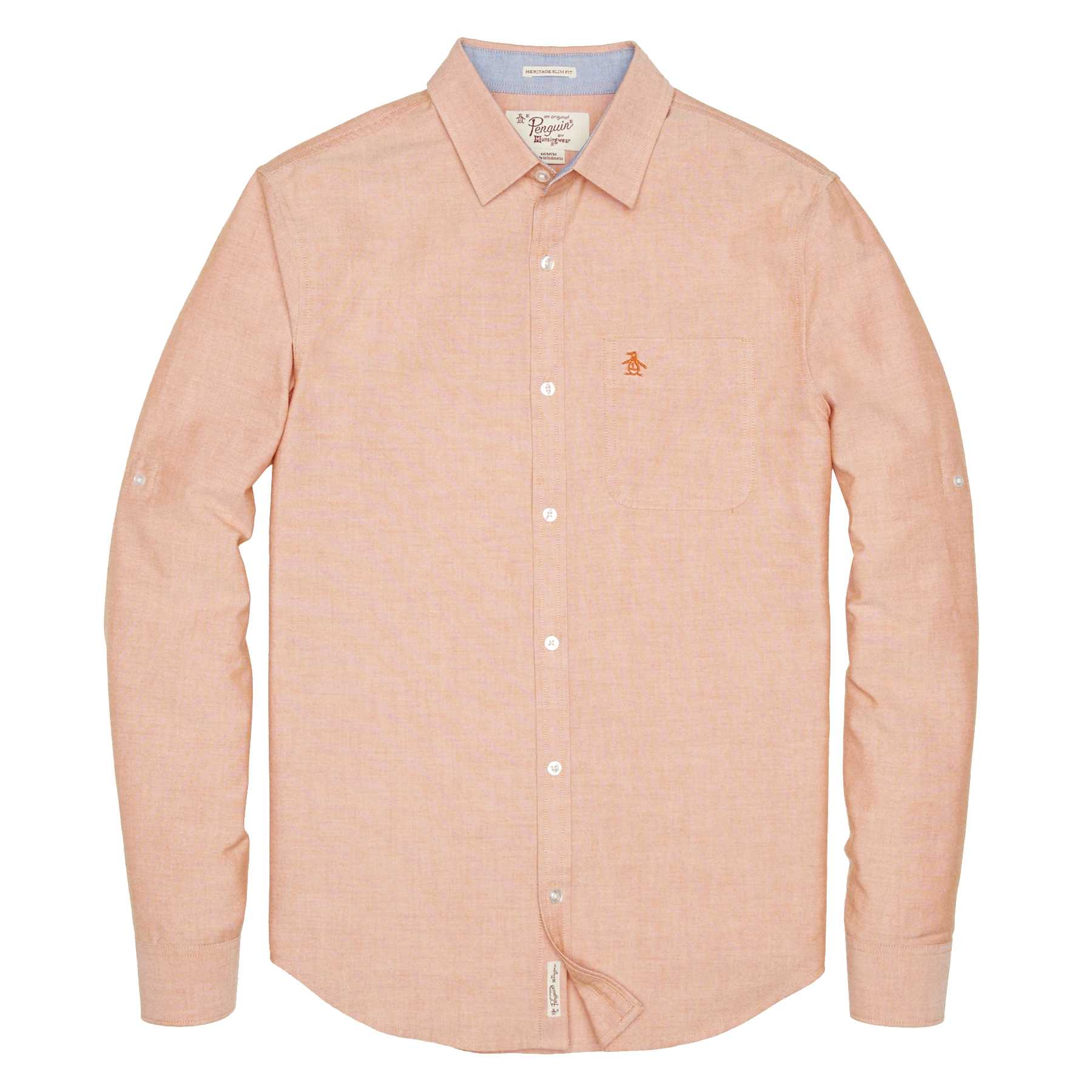 Original Penguin ROLL SLEEVE OXFORD SHIRT