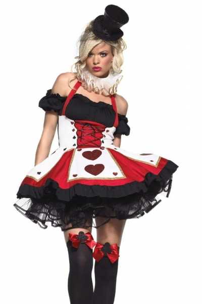 2 PC Pretty Playing Card Costume