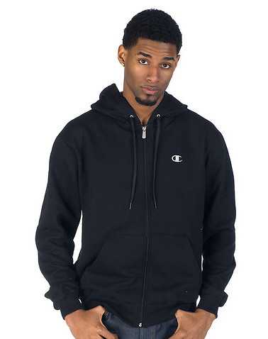 CHAMPION MENS Black Clothing / Hoodies M
