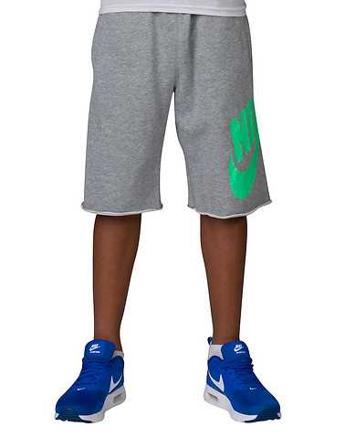 NIKE BOYS Grey Clothing / Athletic Shorts