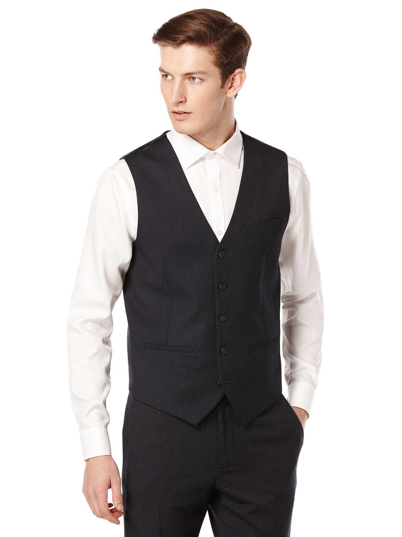 Perry Ellis Neat Suit Vest