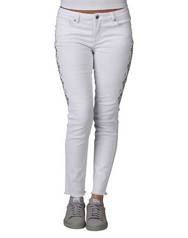 LA BELLE ROC WOMENS White Clothing / Jeans