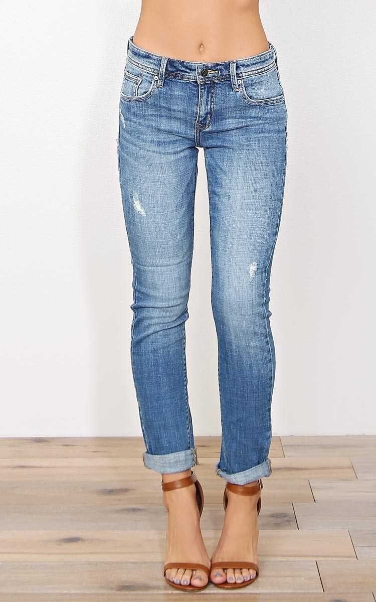 Eunina Jay Denim Boyfriend Jeans - Lt Wash in Size by Styles For Less