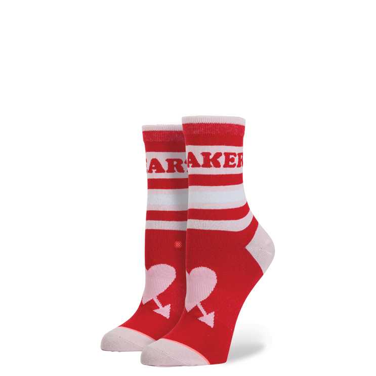 Stance Heart Breaker RED S girls Socks