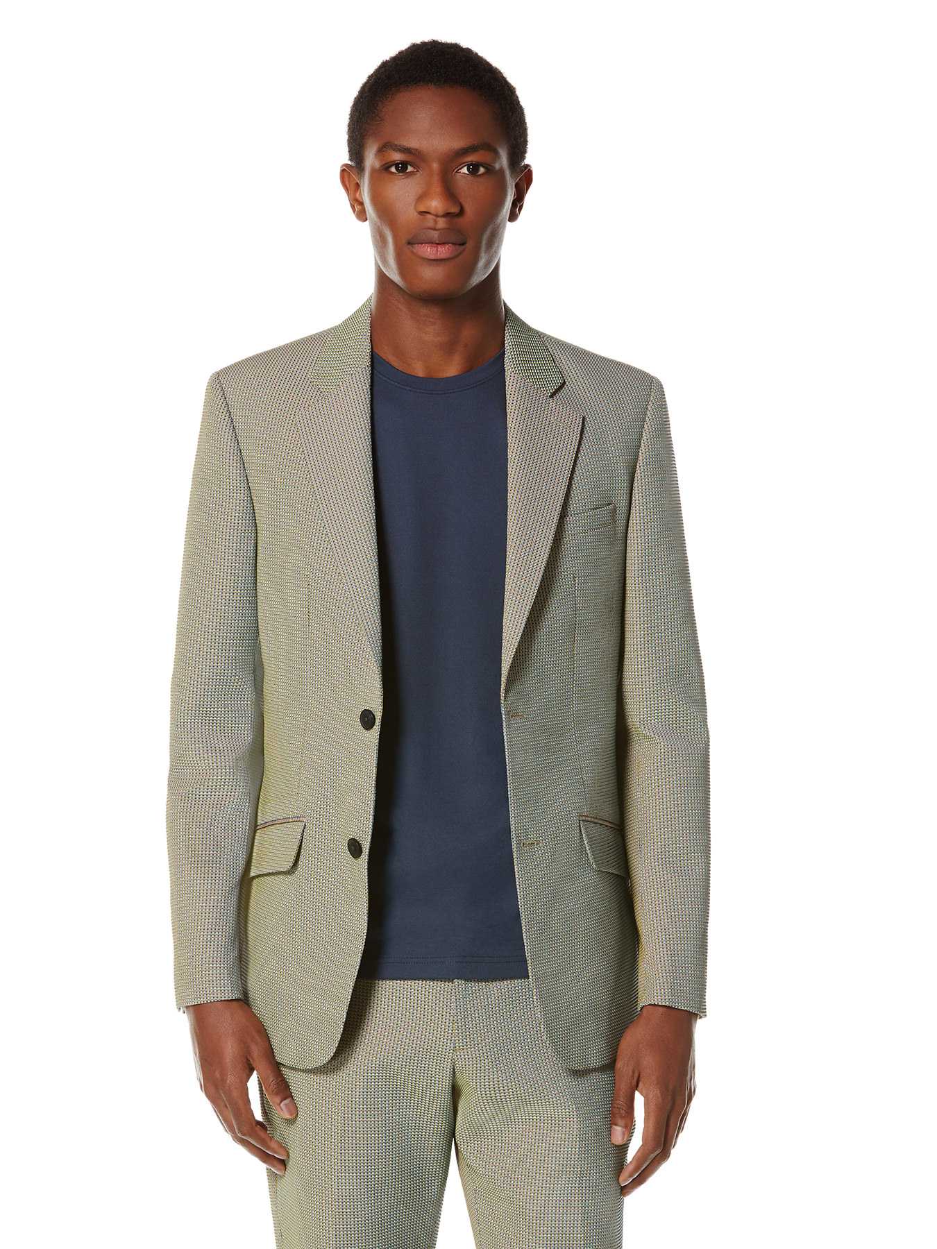 Perry Ellis Iridescent Waffle Jacket