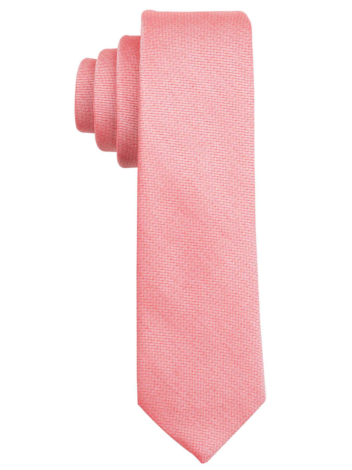 Perry Ellis Chambray Solid Cotton Tie