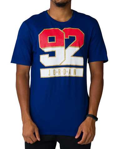 JORDAN MENS Blue Clothing / Tops
