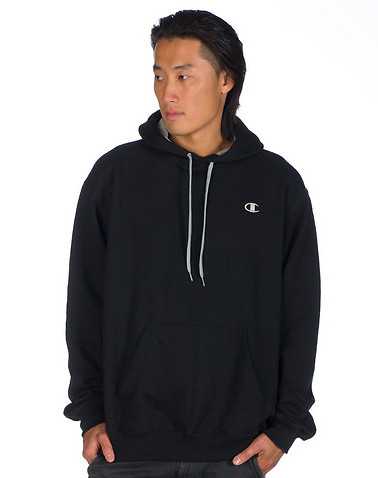 CHAMPION MENS Black Clothing / Hoodies