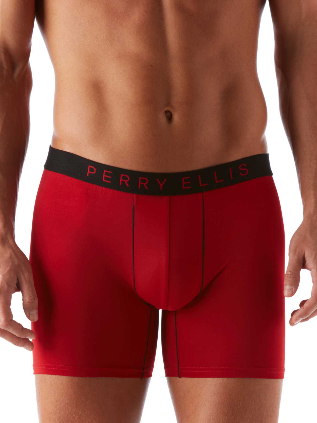 Perry Ellis Solid Luxury Boxer Brief