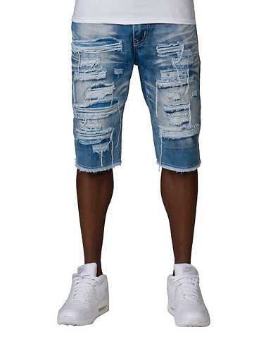 DECIBEL MENS Blue Clothing / Denim Shorts 32