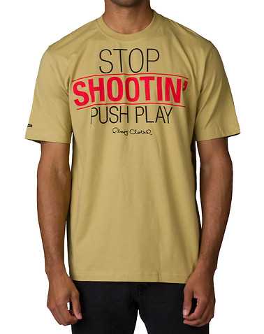PLAY CLOTHS MENS Beige-Khaki Clothing / Tops