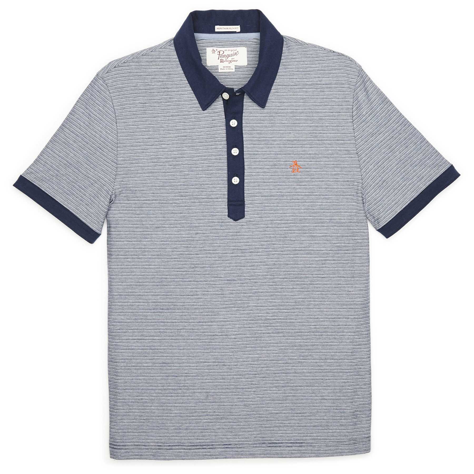 Original Penguin SLUB FEEDER POLO