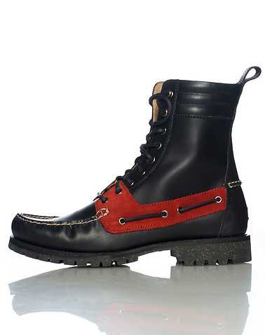 POLO FOOTWEAR MENS Black Footwear / Boots