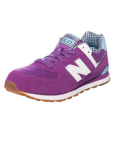 NEW BALANCE GIRLS Dark Purple Footwear / Running 4