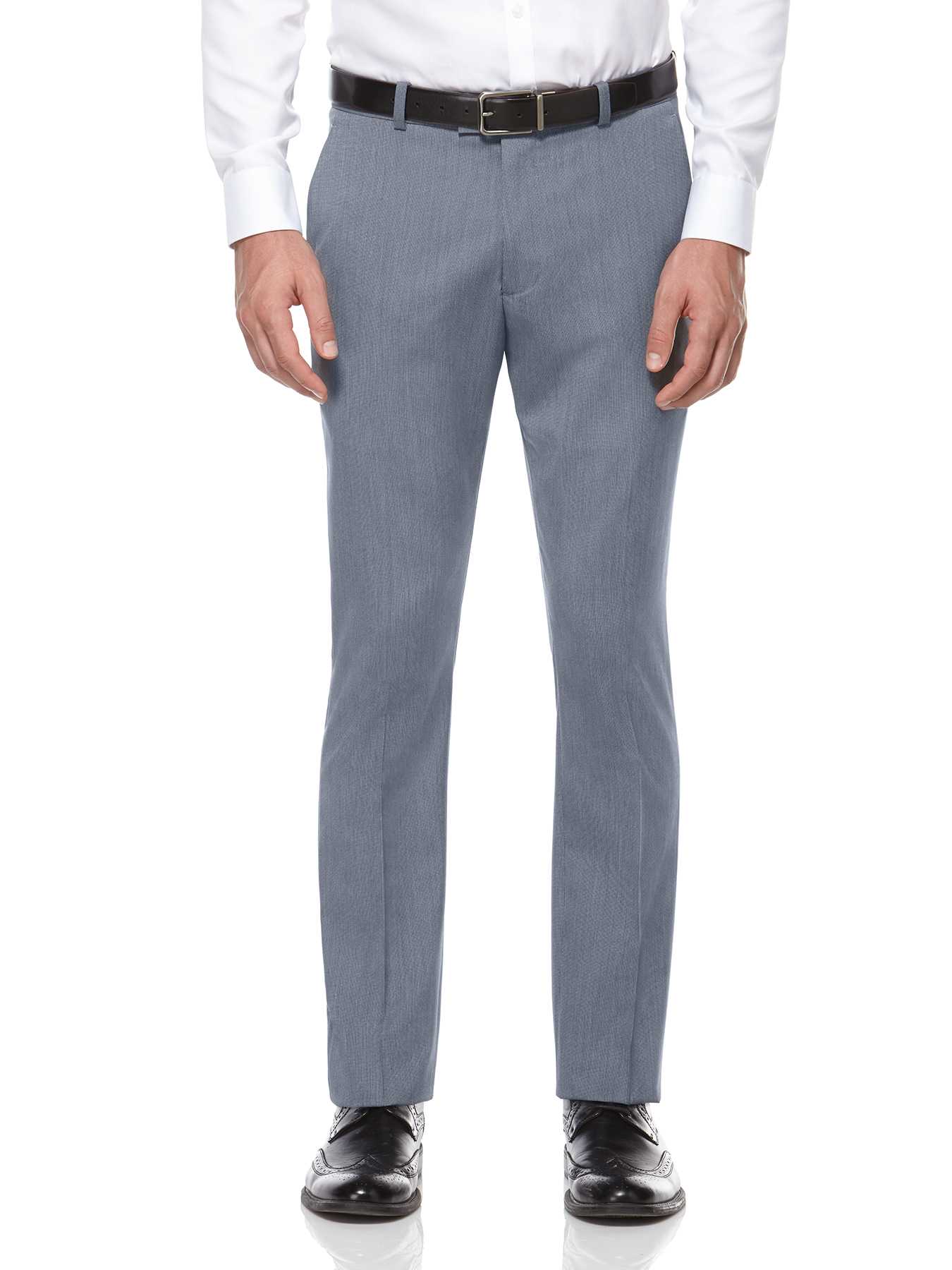 Perry Ellis Very Slim Neat Heathered Dress Pant