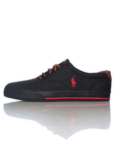 POLO FOOTWEAR MENS Black Footwear / Casual 8