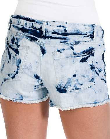 ESSENTIALS WOMENS Blue Clothing / Denim Shorts