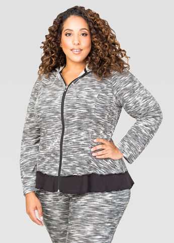 MÃ©lange French Terry Active Jacket