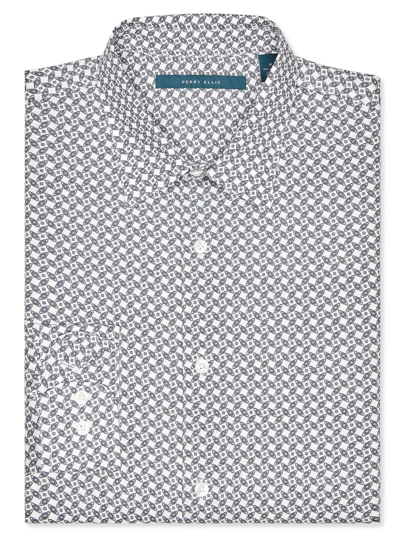 Perry Ellis Exclusive Geo Print Shirt