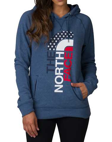 THE NORTH FACE WOMENS Medium Blue Clothing /weatshirts