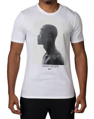 NIKE MENS White Clothing / Tops