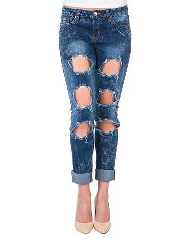 ESSENTIALS WOMENS Blue Clothing / Jeans