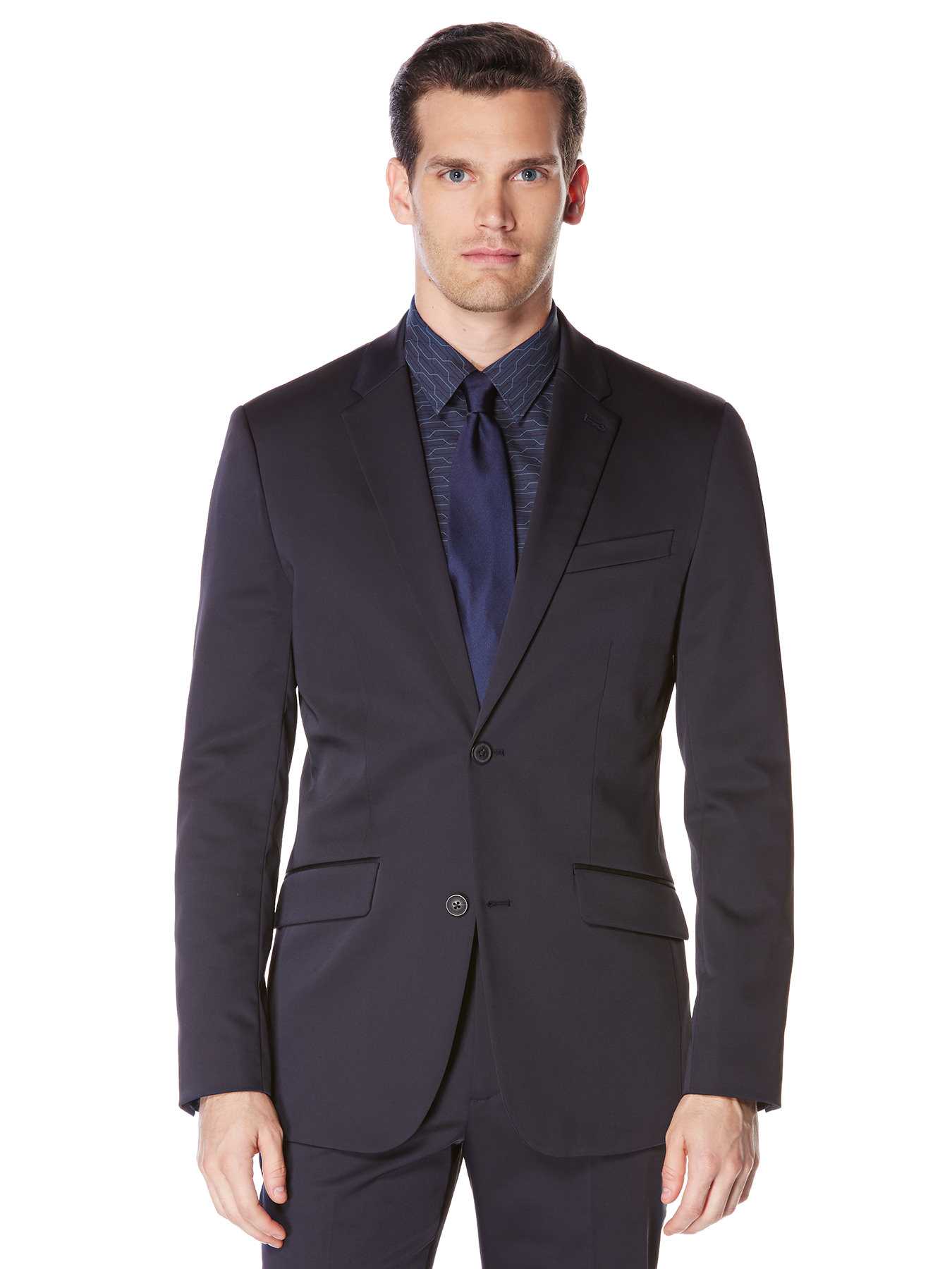 Perry Ellis Very Slim Travel Luxe Tech Suit Jacket