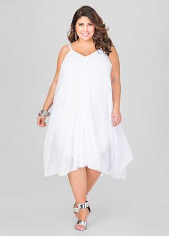 Flowy Hanky Hem Dress