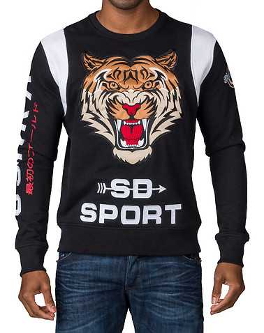 STALL  &  DEAN MENS Black Clothing / Sweatshirts XL