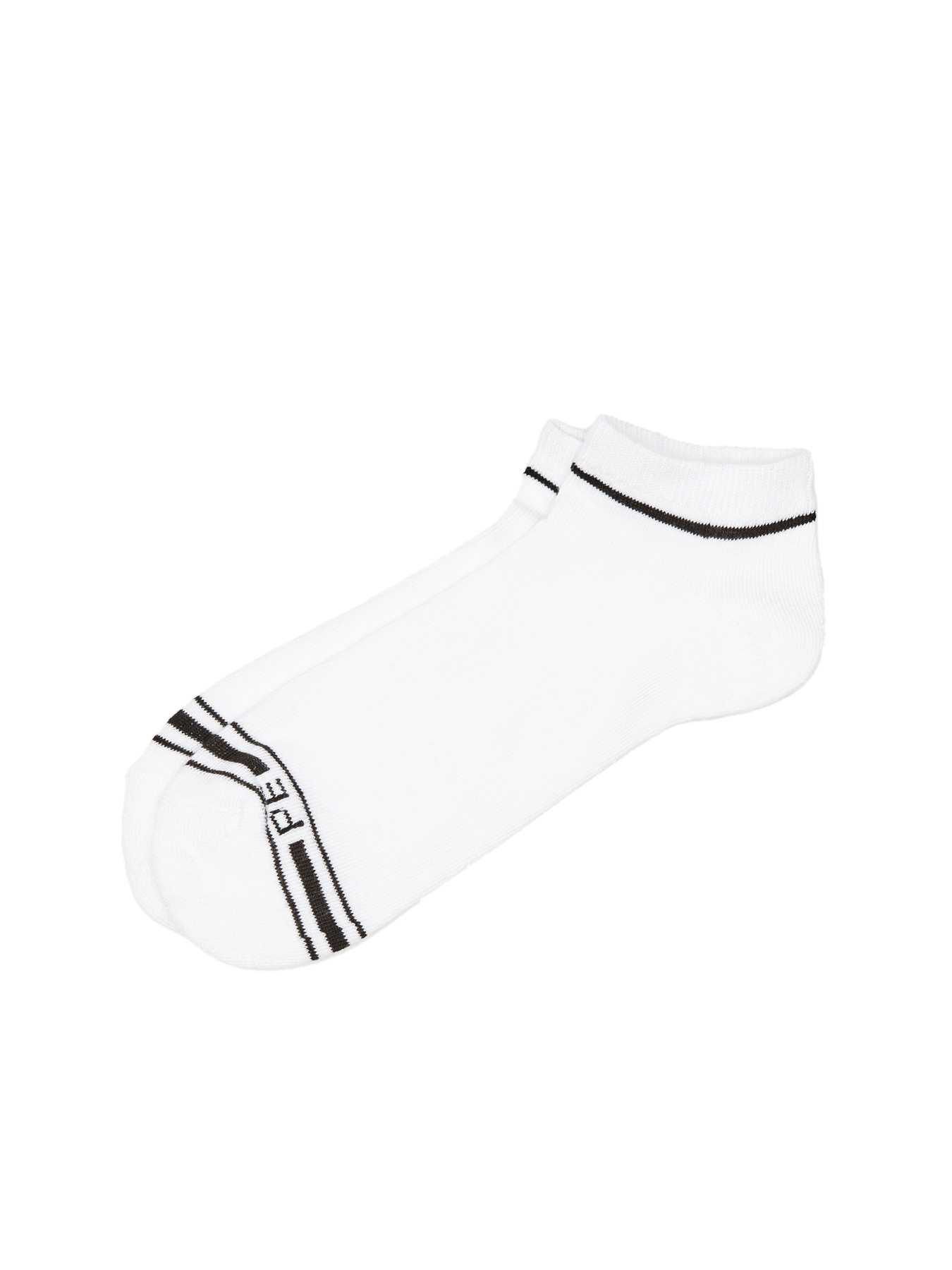 Perry Ellis 6 Pack Low Cut Stripe Sock