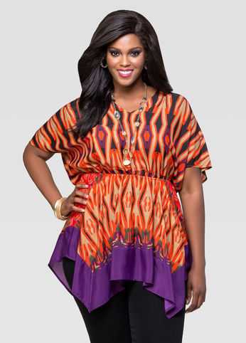Tribal Hanky Hem Tunic