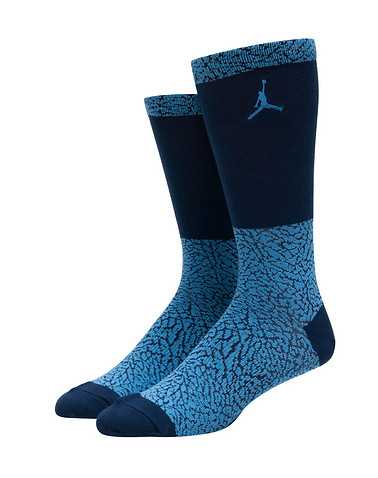 JORDAN MENS Navy Accessories / Socks L