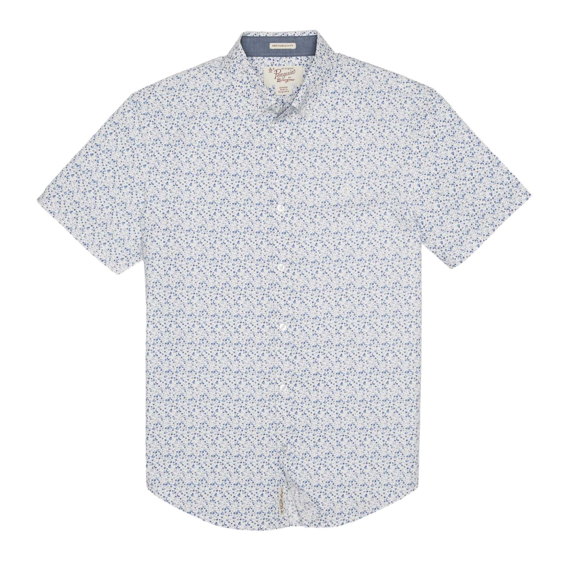 Original Penguin MICRO FLORAL SHIRT