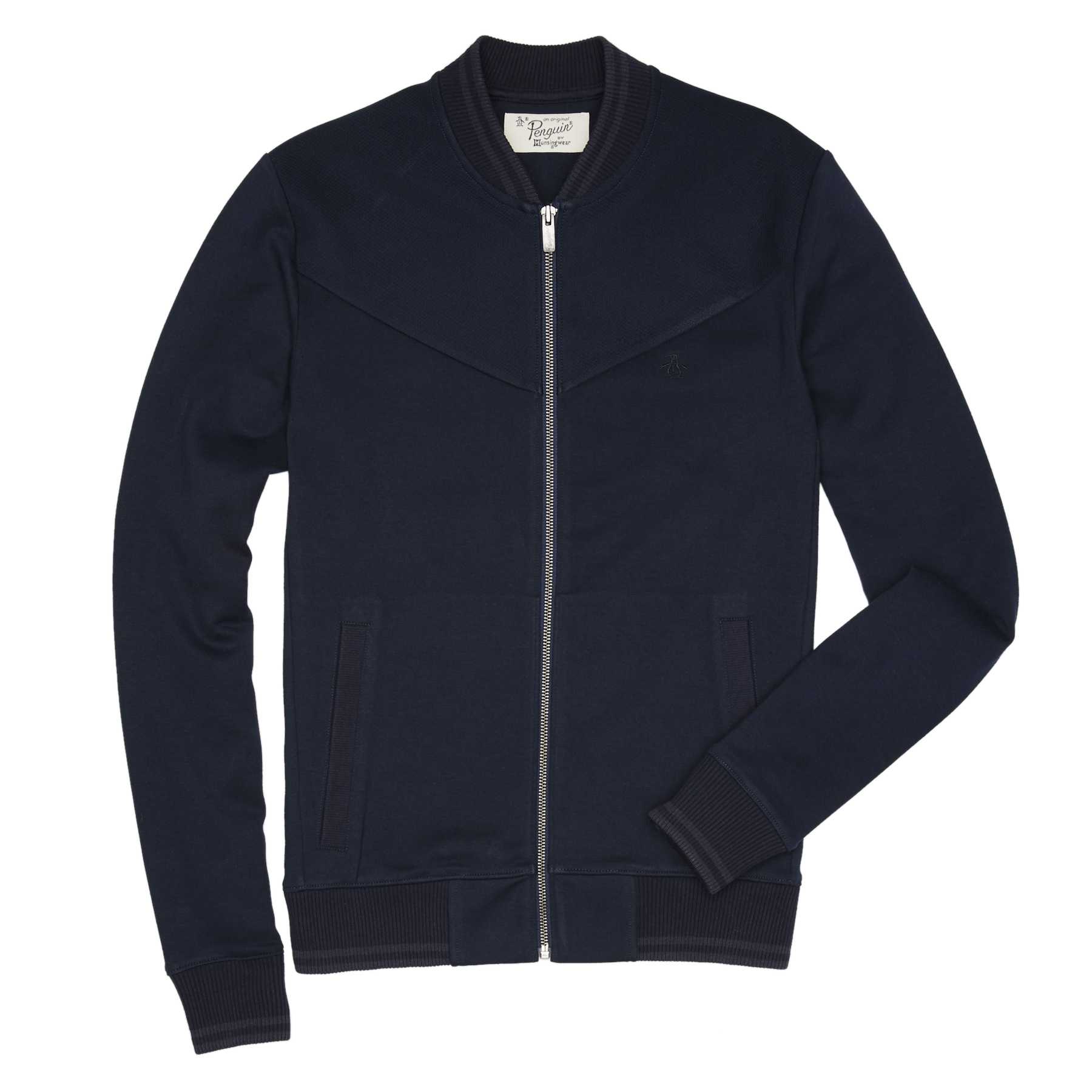 Original Penguin HEATHERED PONTE TRACK JACKET