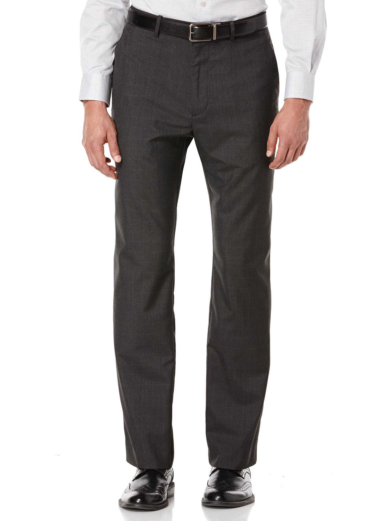 Perry Ellis Tonal Windowpane Suit Pant