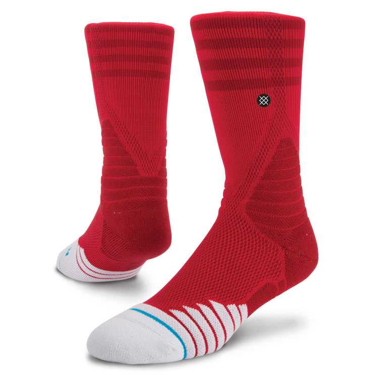 Stance Speedway (Red) FUSION BASKETBALL Socks