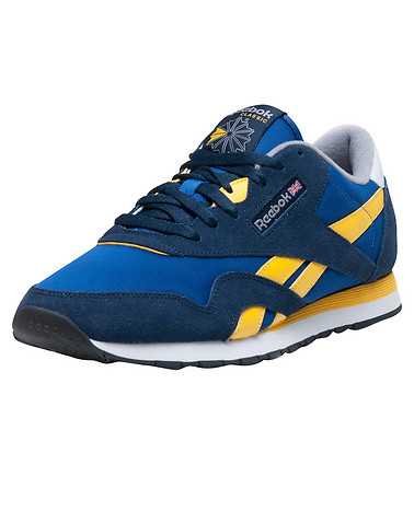 REEBOK MENS Blue Footwear / Sneakers