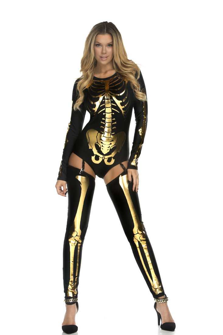 Bad To The Bone 2 Pc. Skeleton Costume